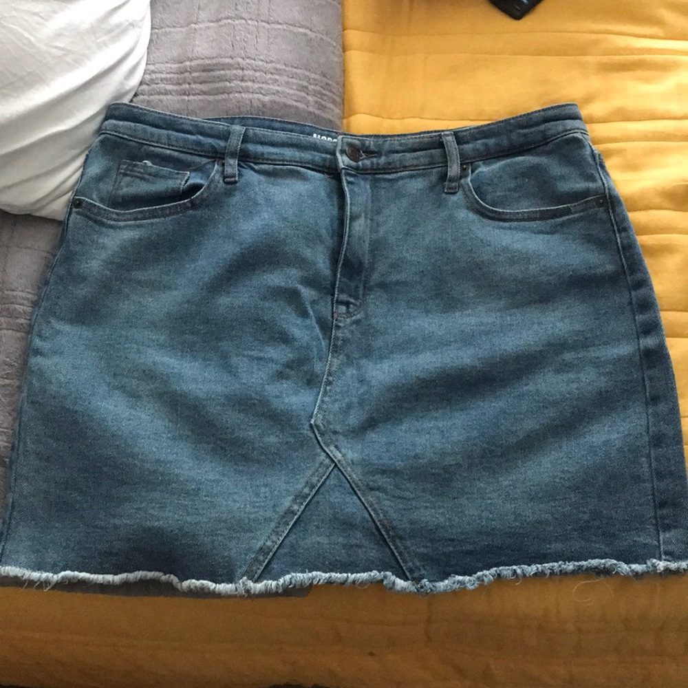 jean skirt